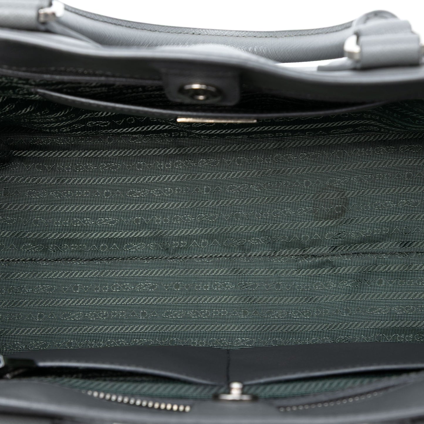Prada Medium Bicolor Saffiano Lux Galleria Satchel