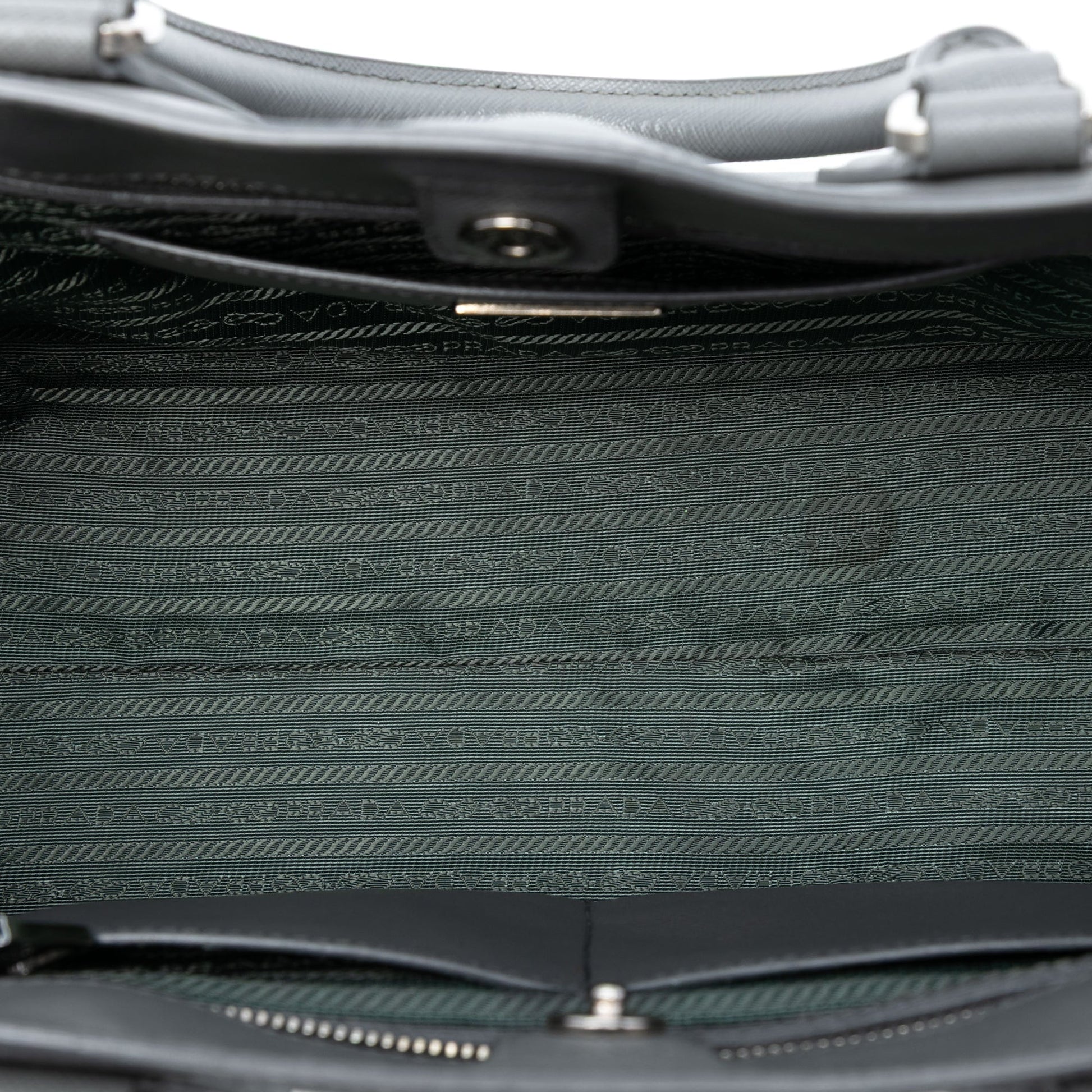 Prada Medium Bicolor Saffiano Lux Galleria Satchel