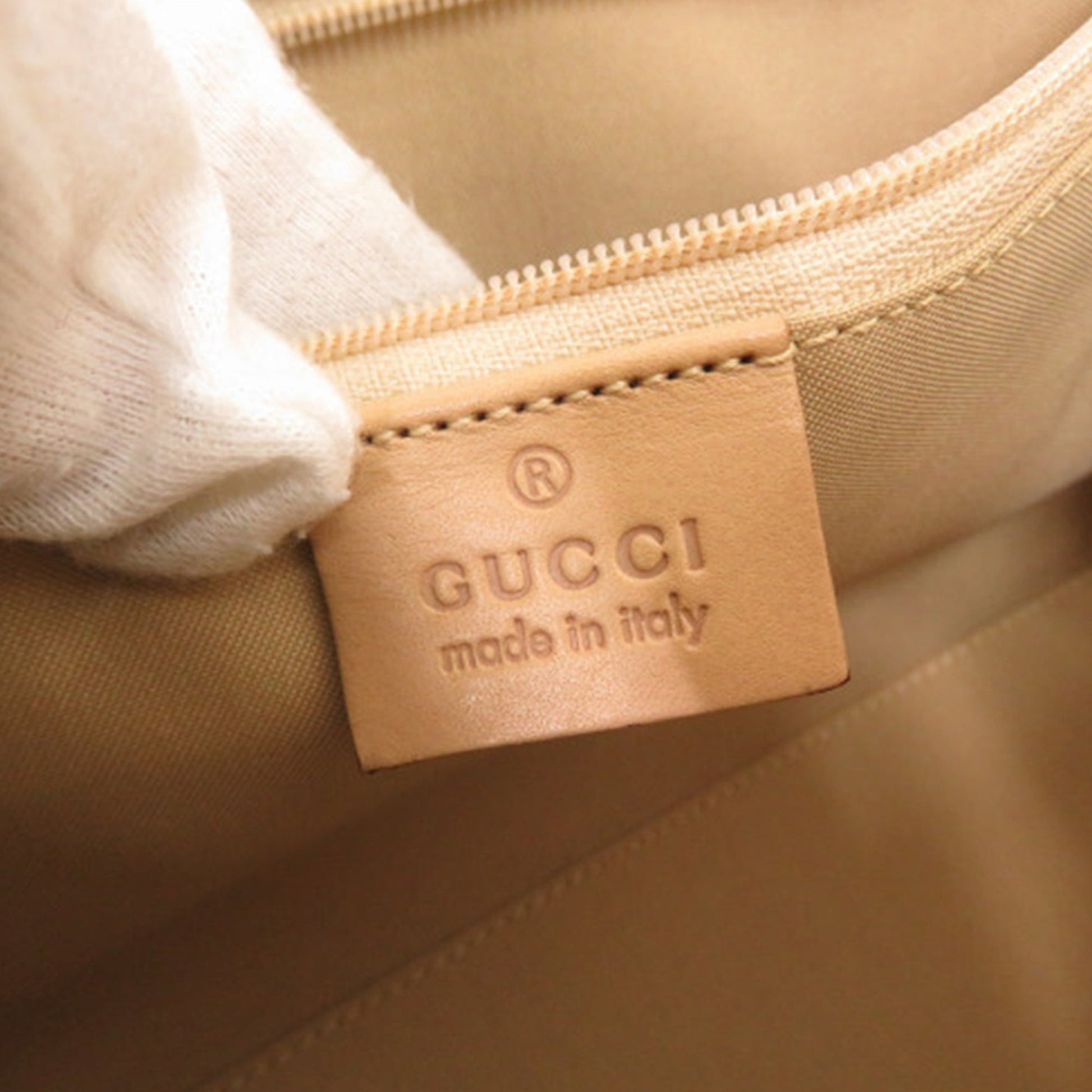 Gucci GG Canvas Jackie Bardot Handbag