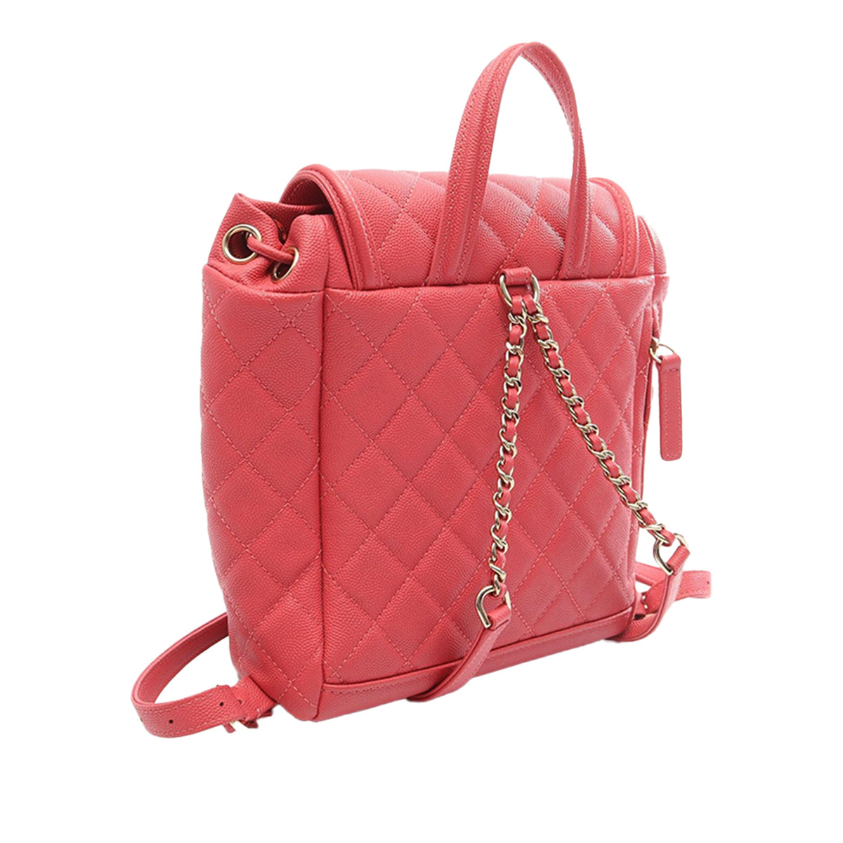 Chanel Quilted Caviar CC Filigree Backpack