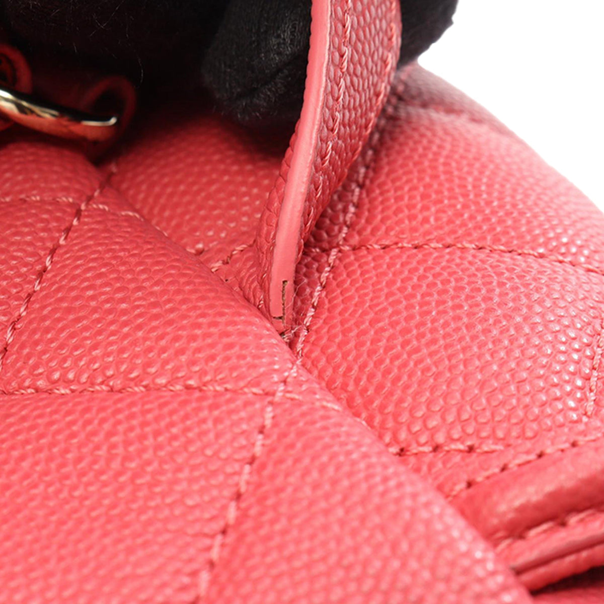 Chanel Quilted Caviar CC Filigree Backpack