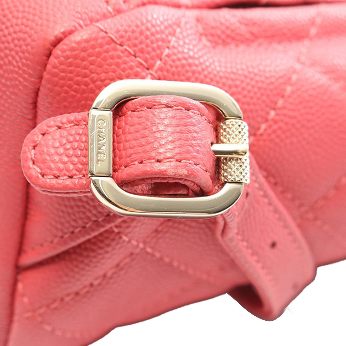 Chanel Quilted Caviar CC Filigree Backpack