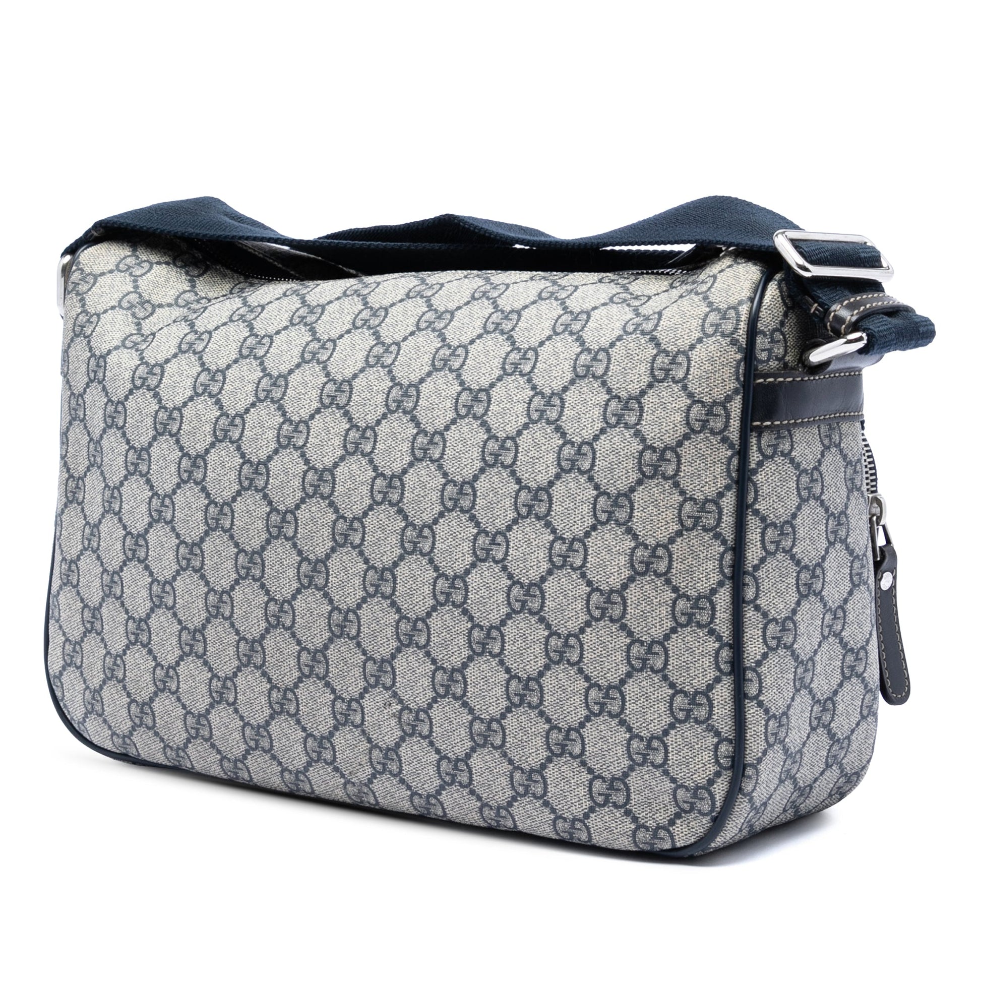 GG Supreme Double Pocket Crossbody