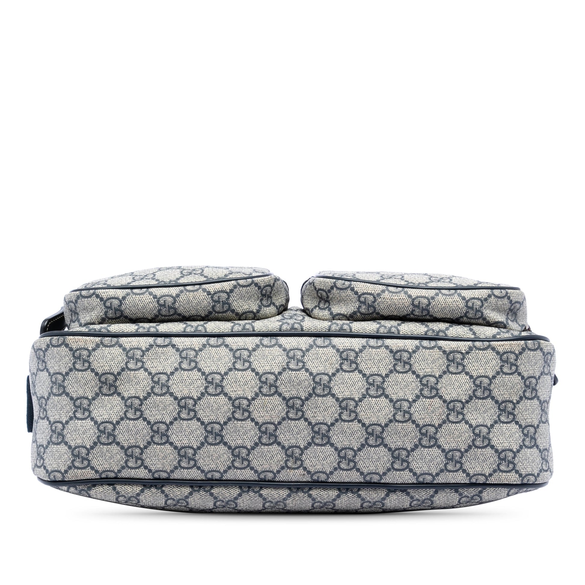 GG Supreme Double Pocket Crossbody
