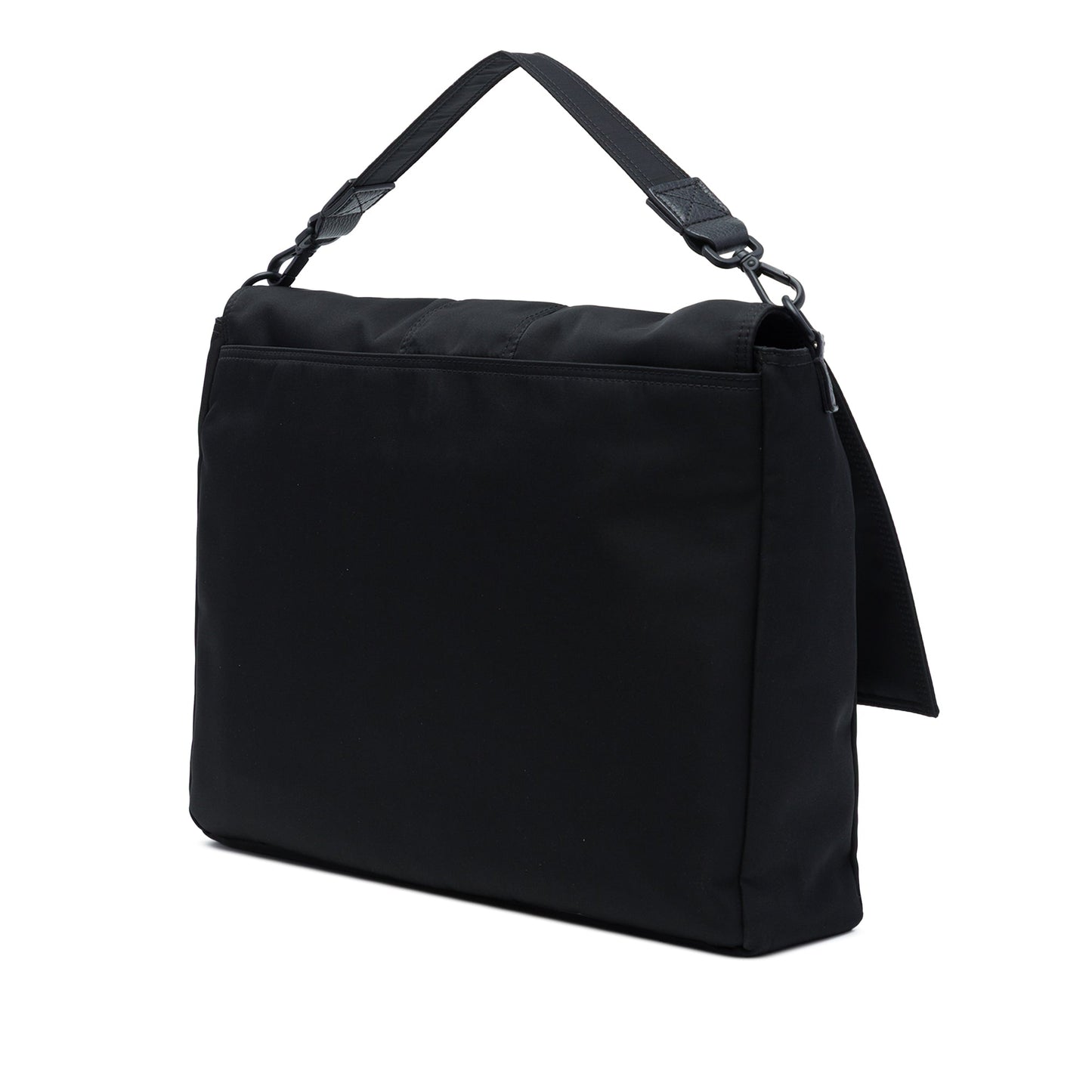 Fendi Nylon Baguette Messenger Bag