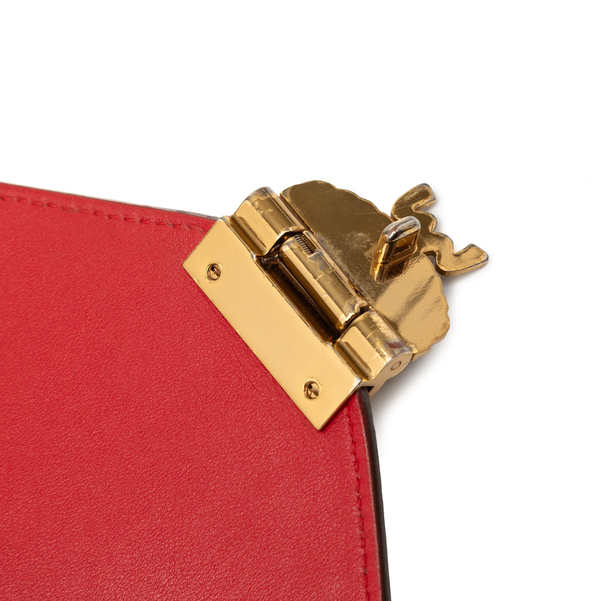 MCM Studded Suede and Pony Hair Patricia Crossbody
