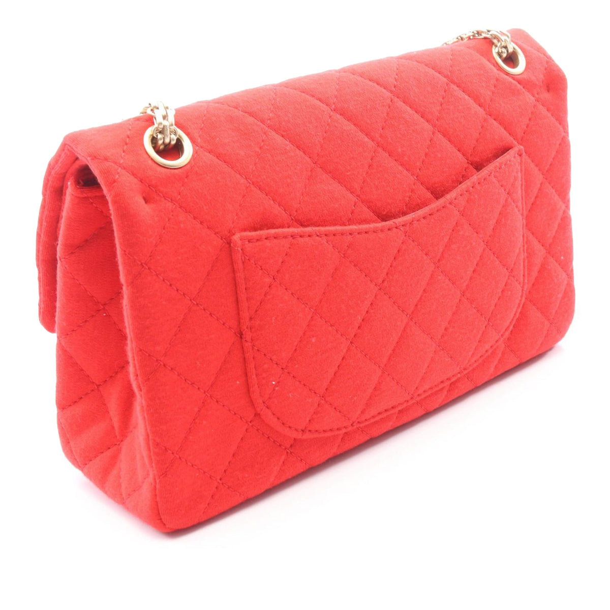 Chanel Quilted Jersey Reissue 2.55 Double Flap 226