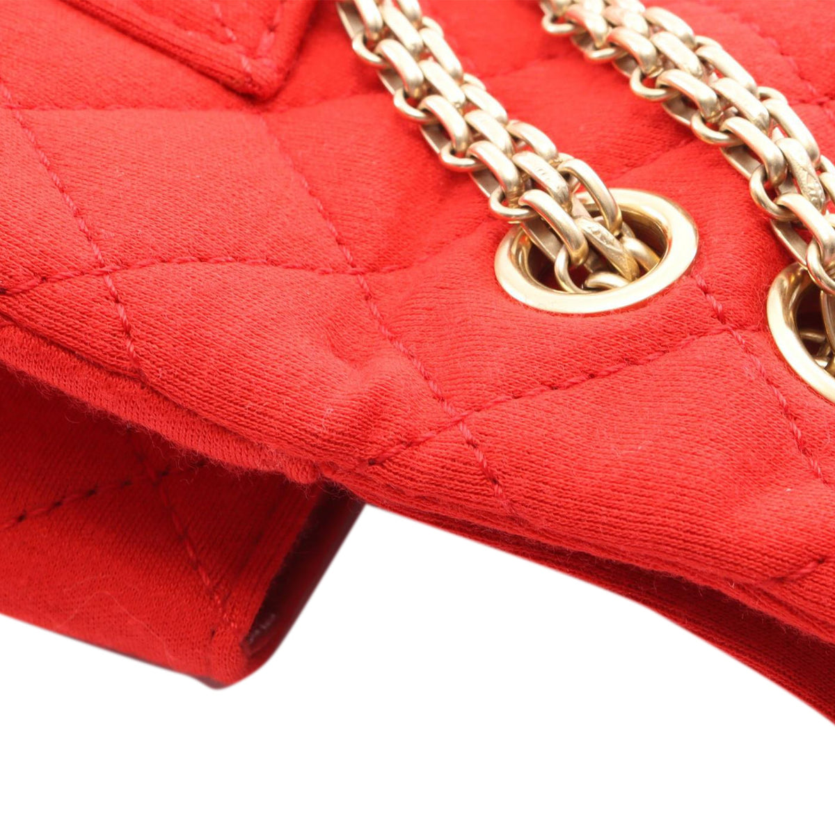 Chanel Quilted Jersey Reissue 2.55 Double Flap 226