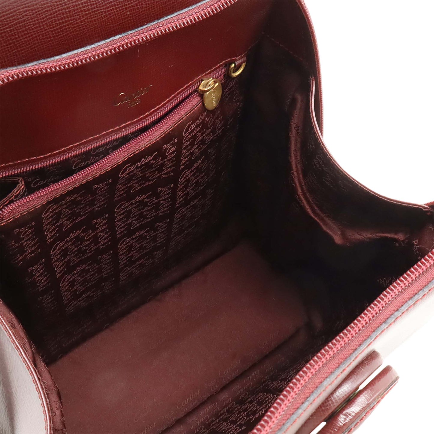 Cartier Leather Must De Cartier Backpack