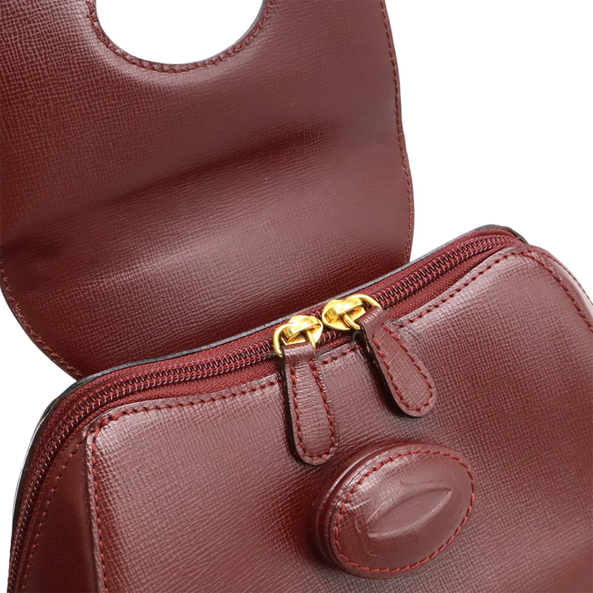 Cartier Leather Must De Cartier Backpack