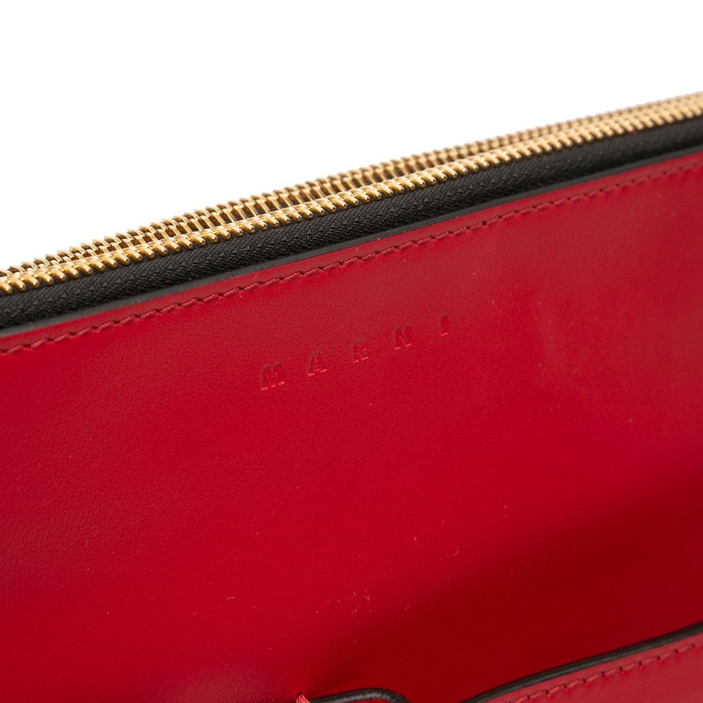 Marni Leather Pocket Crossbody