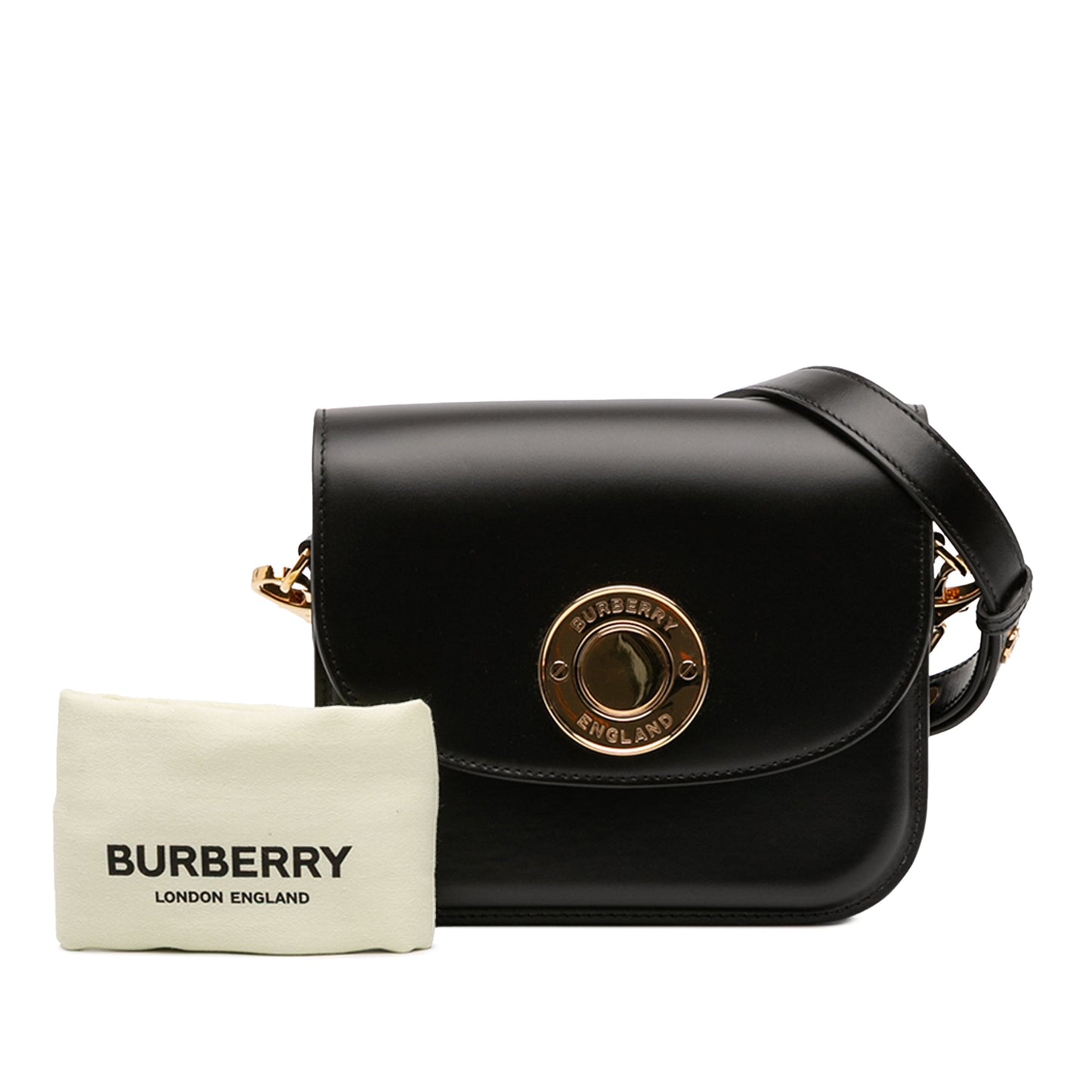 Burberry Small Leather Elizabeth Crossbody