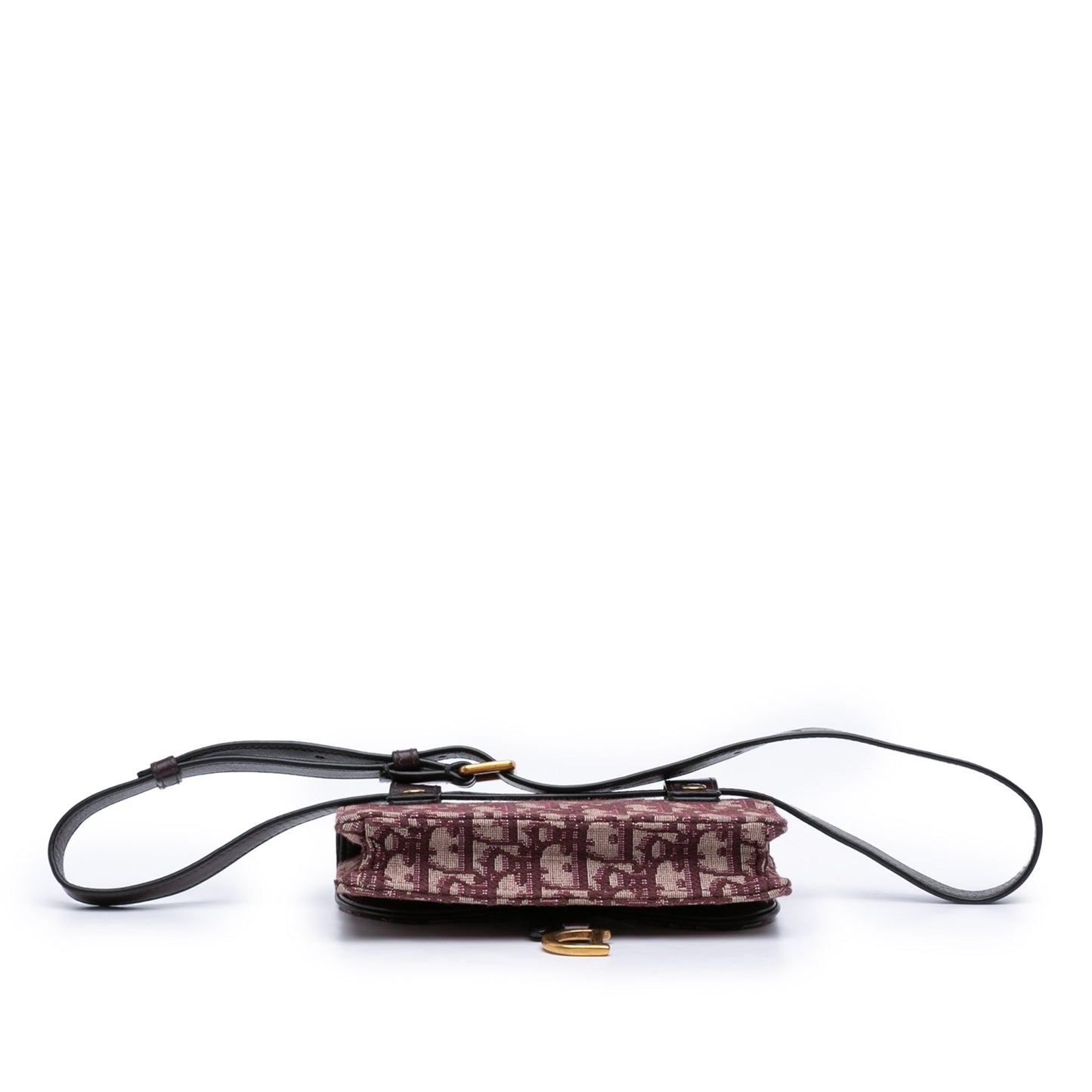 Dior Oblique Canvas Saddle Belt Bag
