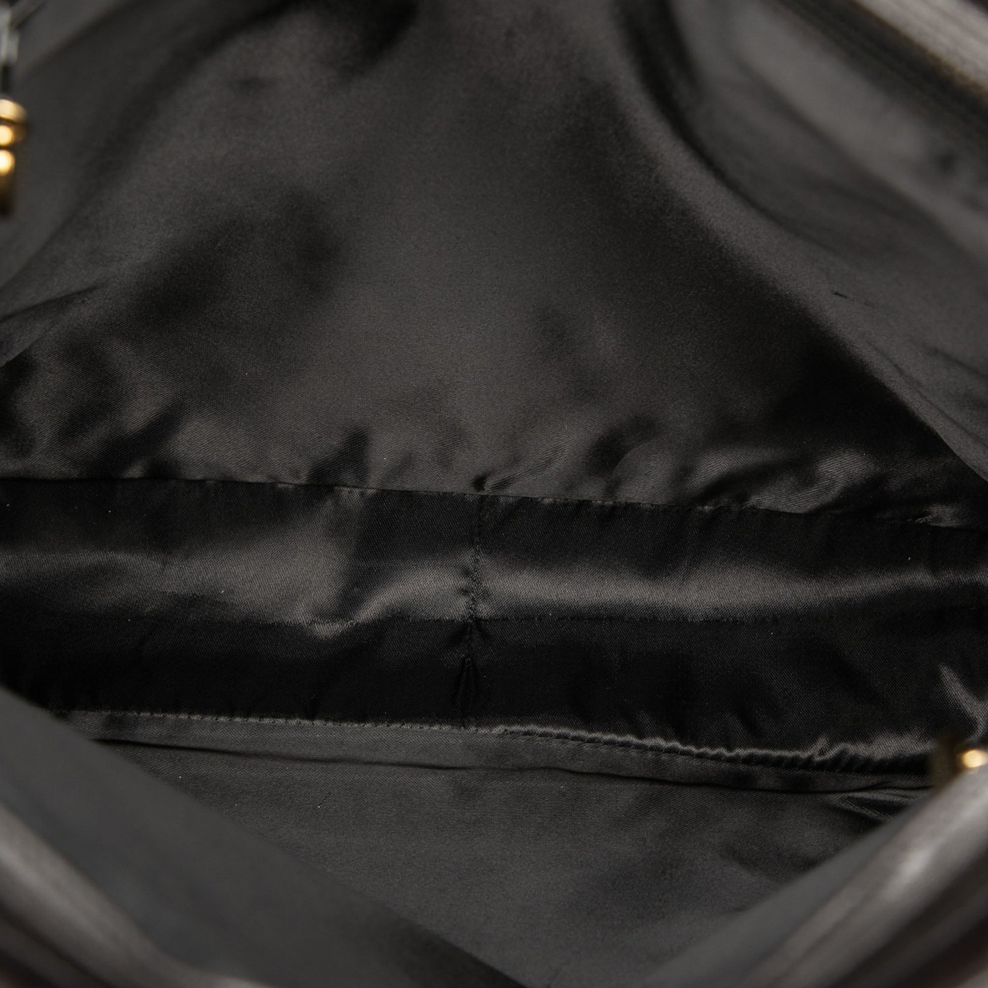 CC Quilted Lambskin Front Pocket Tote
