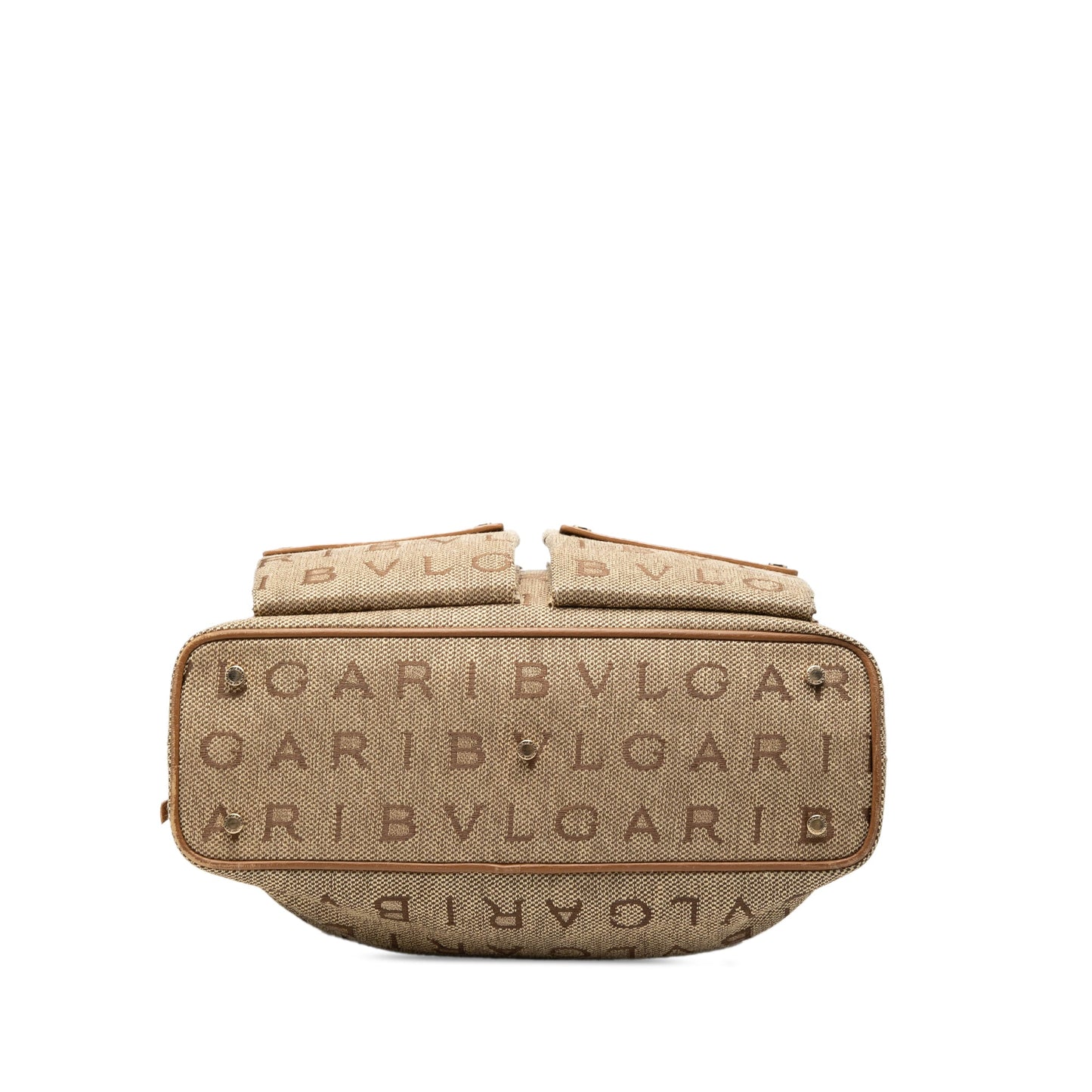 Bvlgari Logomania Canvas Satchel