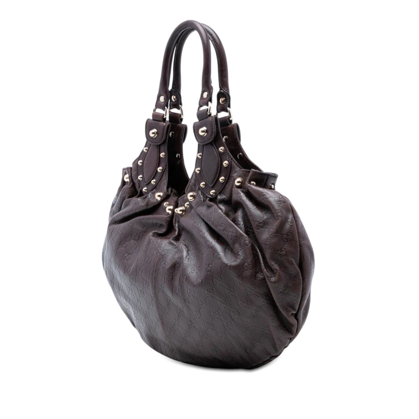 Guccissima Studded Pelham Hobo