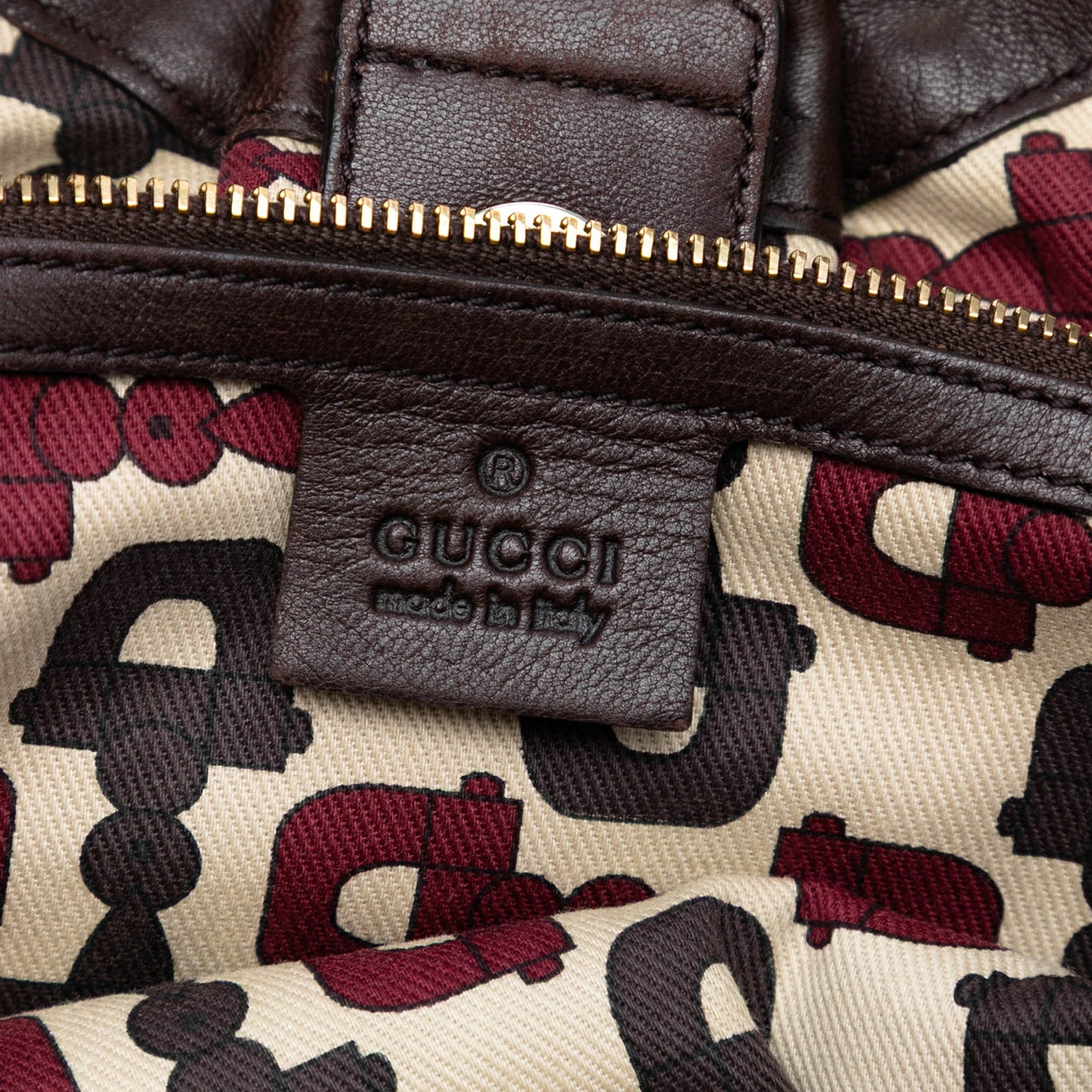 Guccissima Studded Pelham Hobo