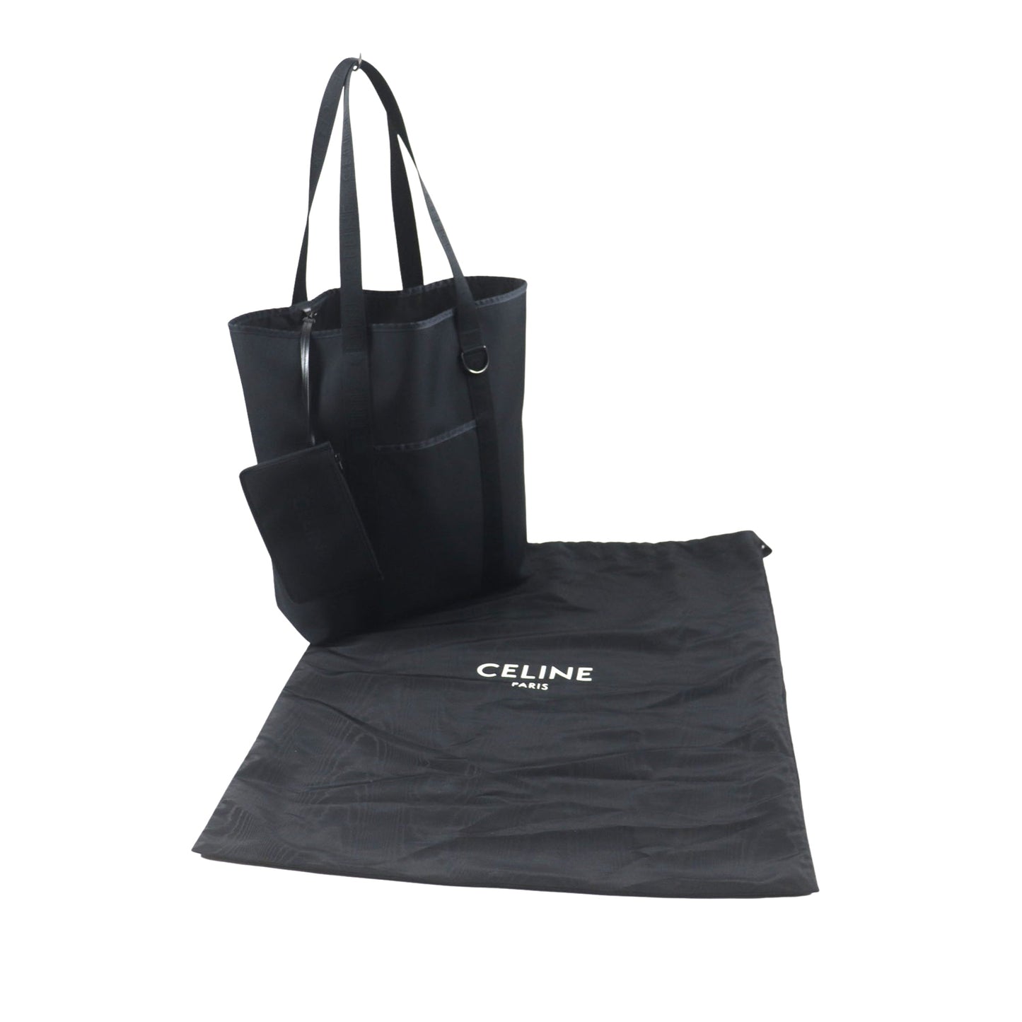 Celine Nylon Trekking Vertical Cabas Tote