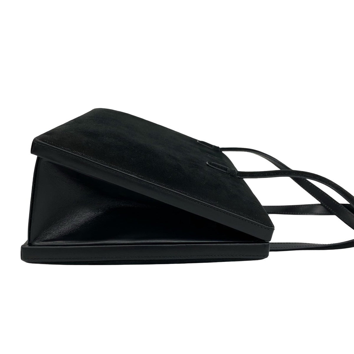 LOEWE Velvet Anagram Narciso Tote