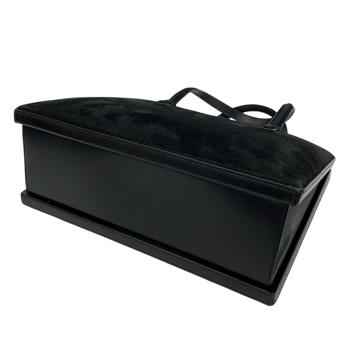 LOEWE Velvet Anagram Narciso Tote