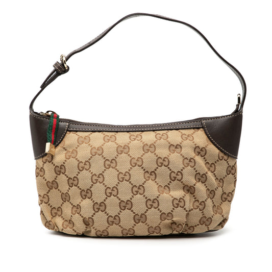 Gucci GG Canvas Web Handbag