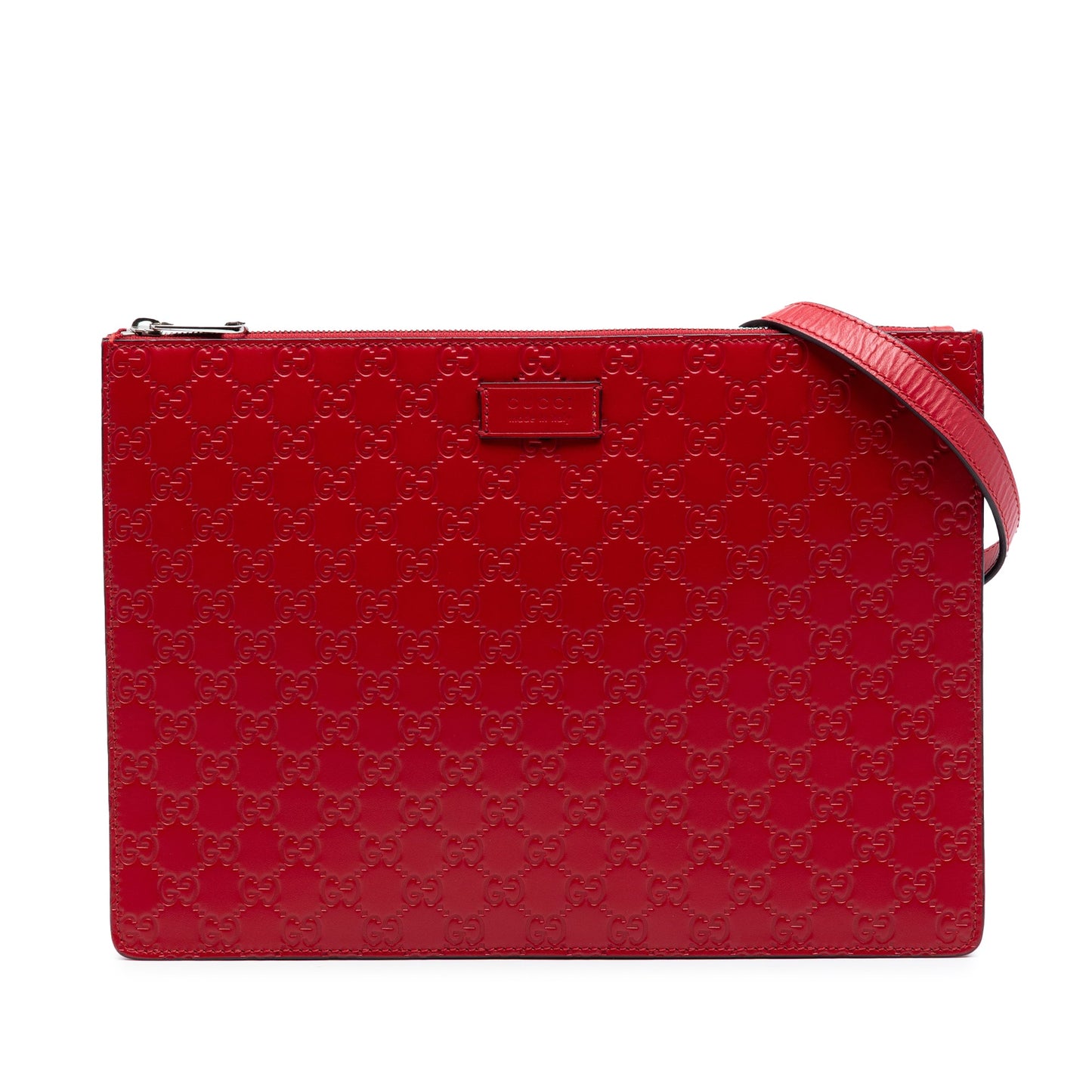 Guccissima Zip Messenger Bag
