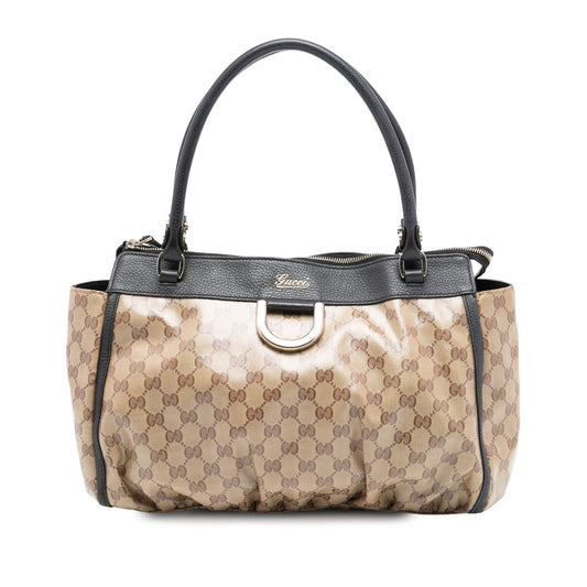 Gucci GG Crystal Abbey D Ring Tote