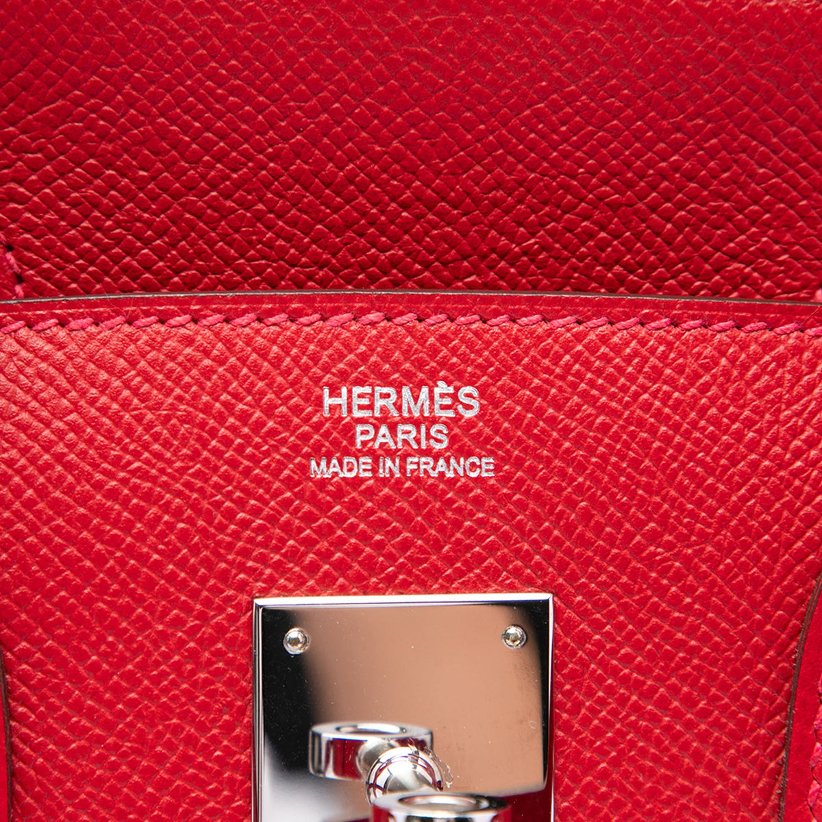 Hermès Epsom Birkin Retourne 30 — Red