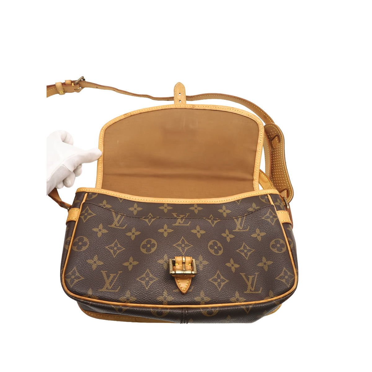 Louis Vuitton Monogram Sologne — Brown