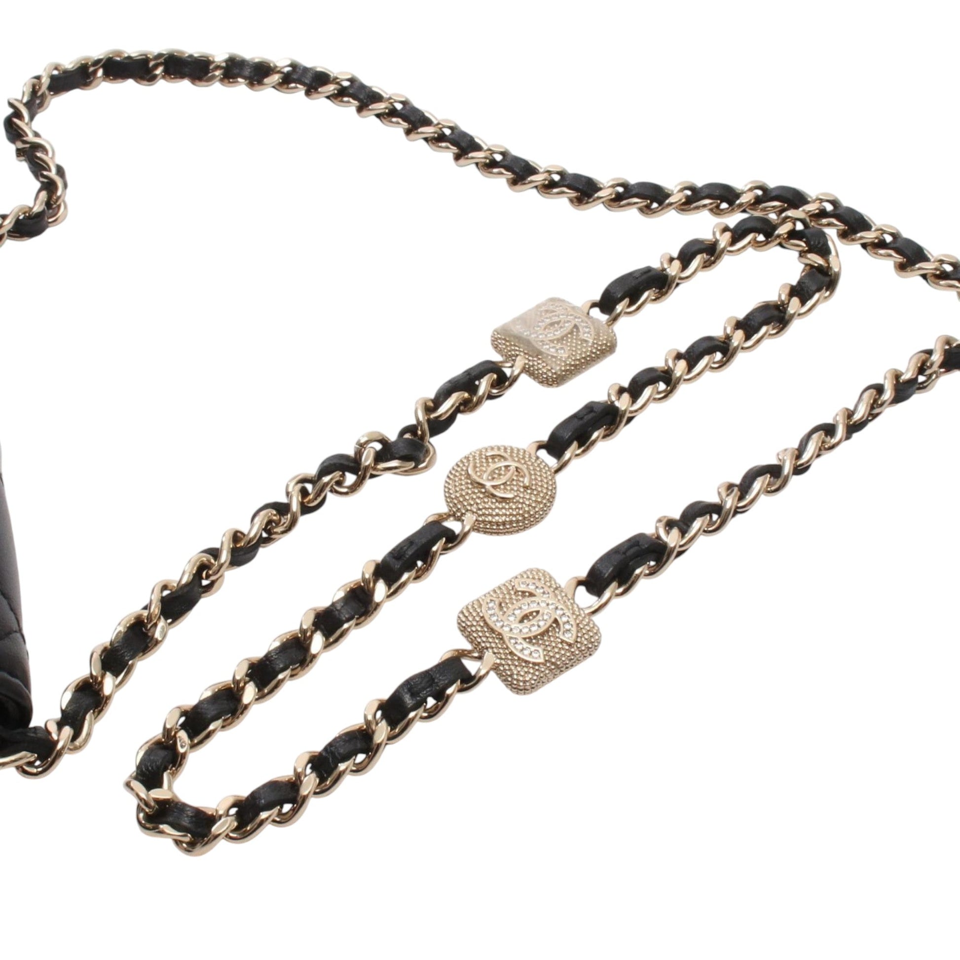 Chanel CC Quilted Lambskin Wallet on Chain