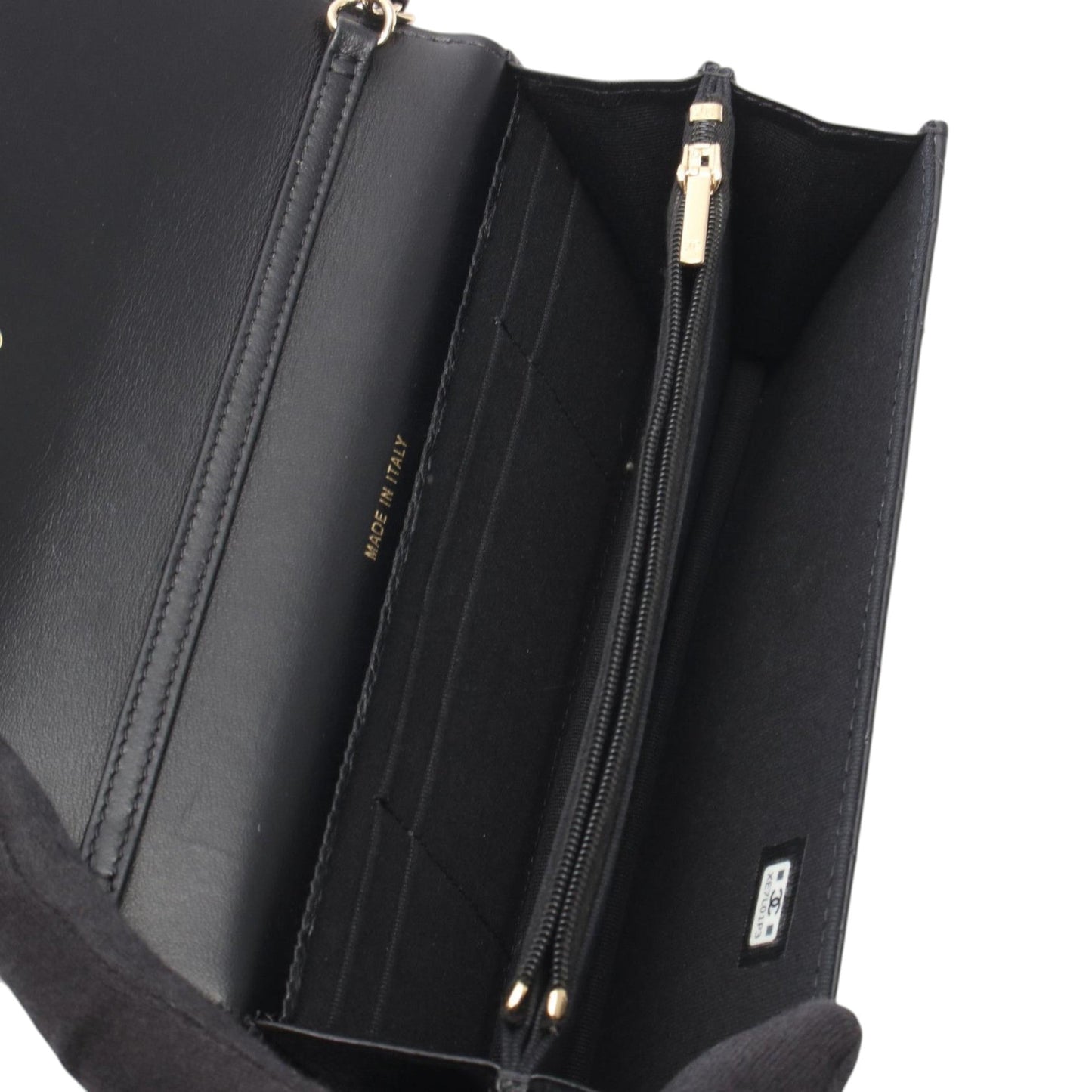 Chanel CC Quilted Lambskin Wallet on Chain
