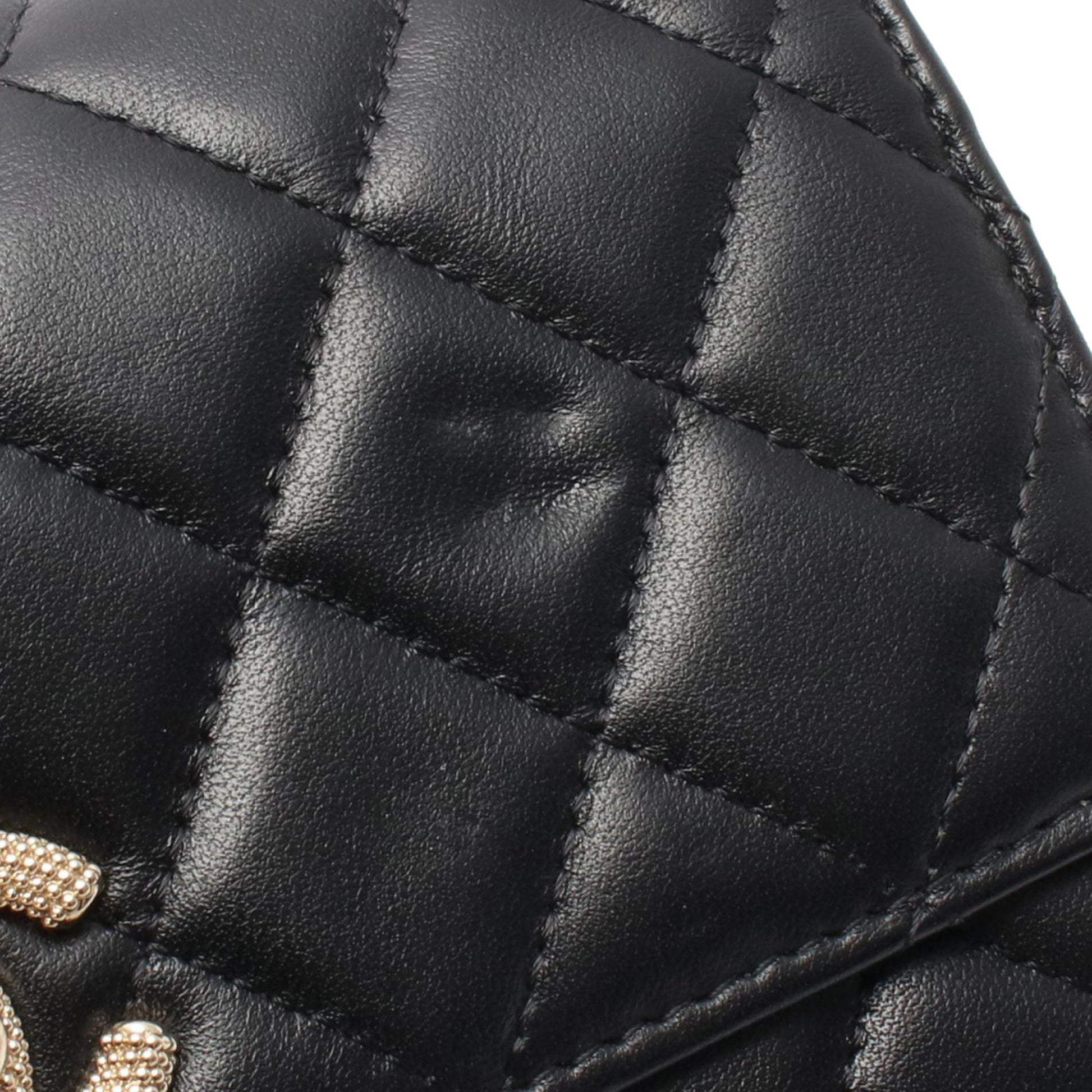 Chanel CC Quilted Lambskin Wallet on Chain