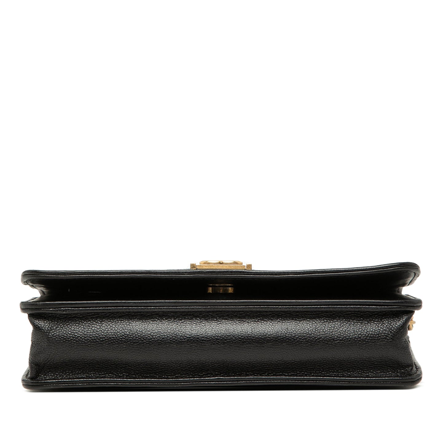Chanel Quilted Caviar Boy Wallet on Chain