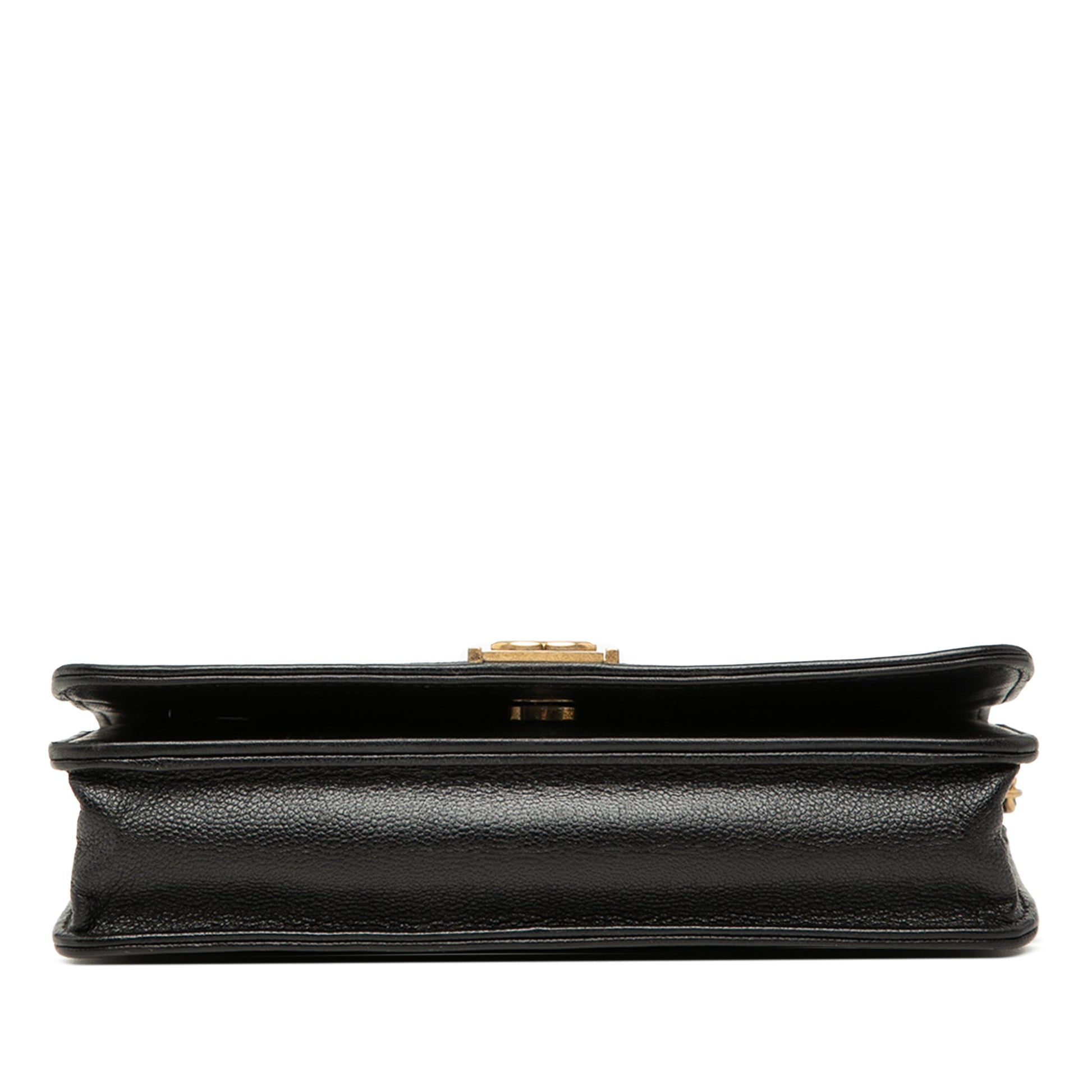 Chanel Quilted Caviar Boy Wallet on Chain
