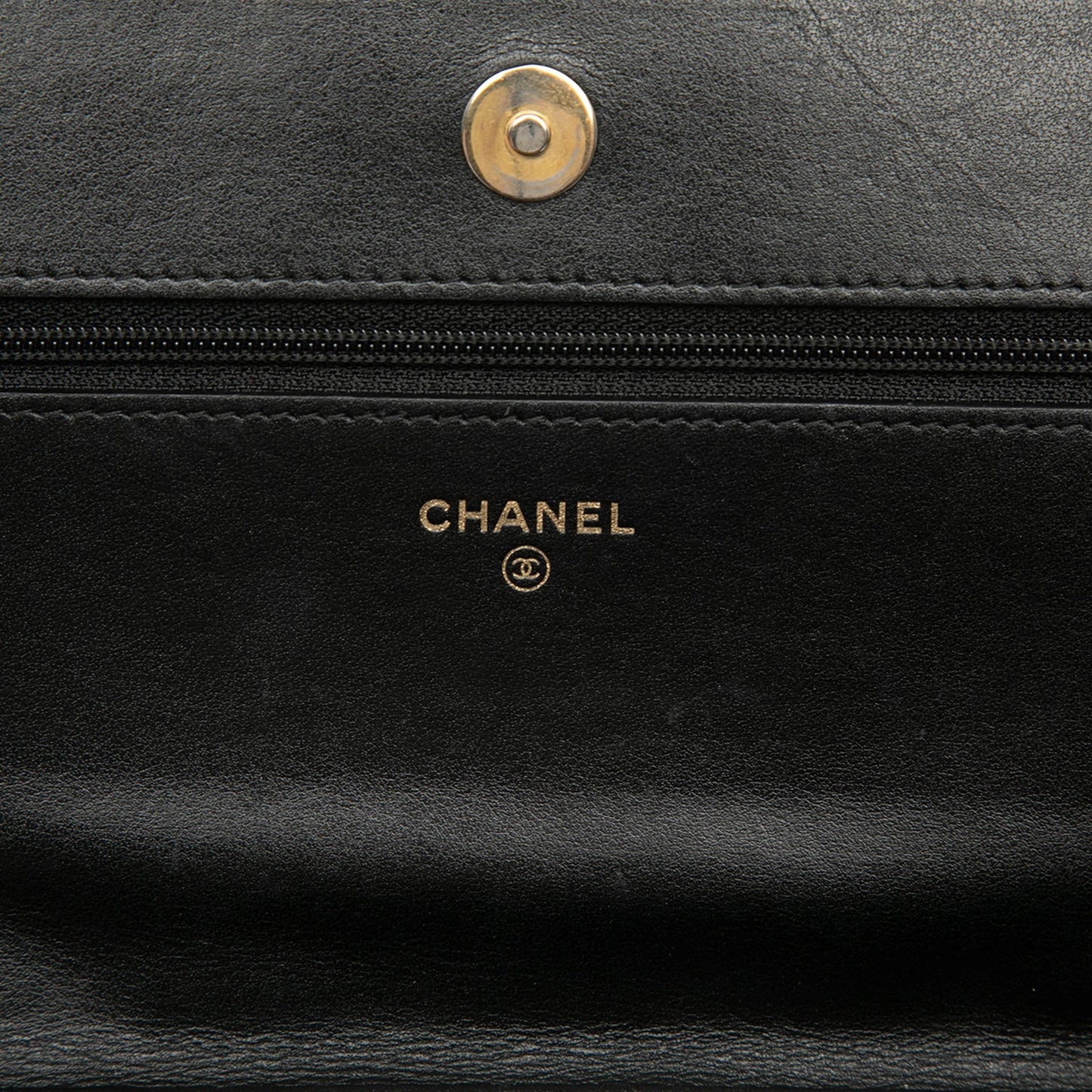 Chanel Quilted Caviar Boy Wallet on Chain