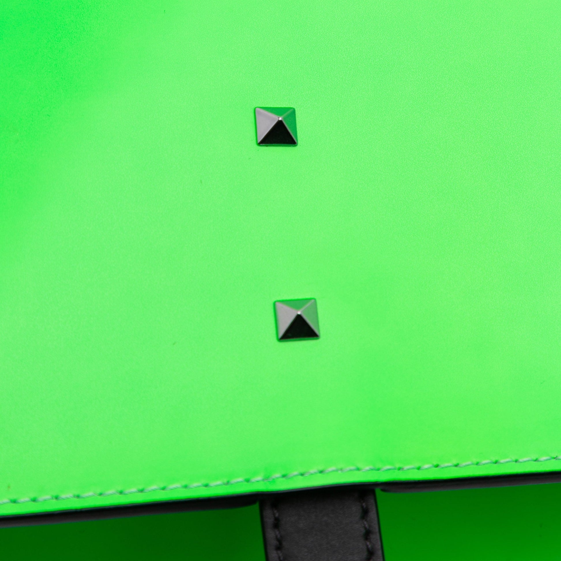 Valentino Leather VLTN Satchel