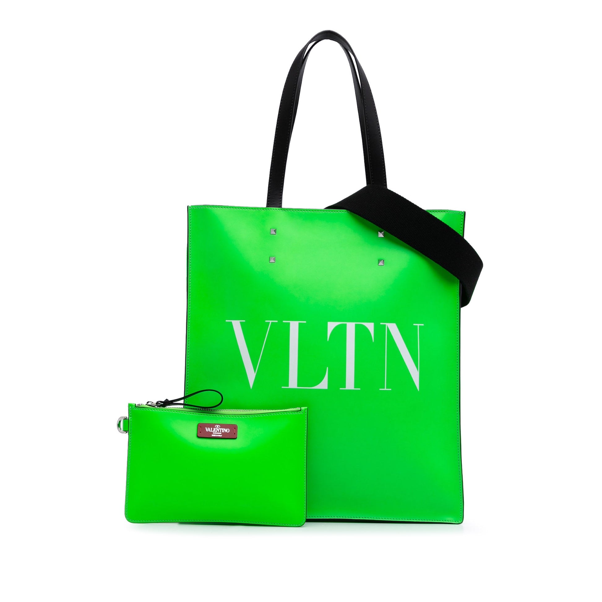 Valentino Leather VLTN Satchel