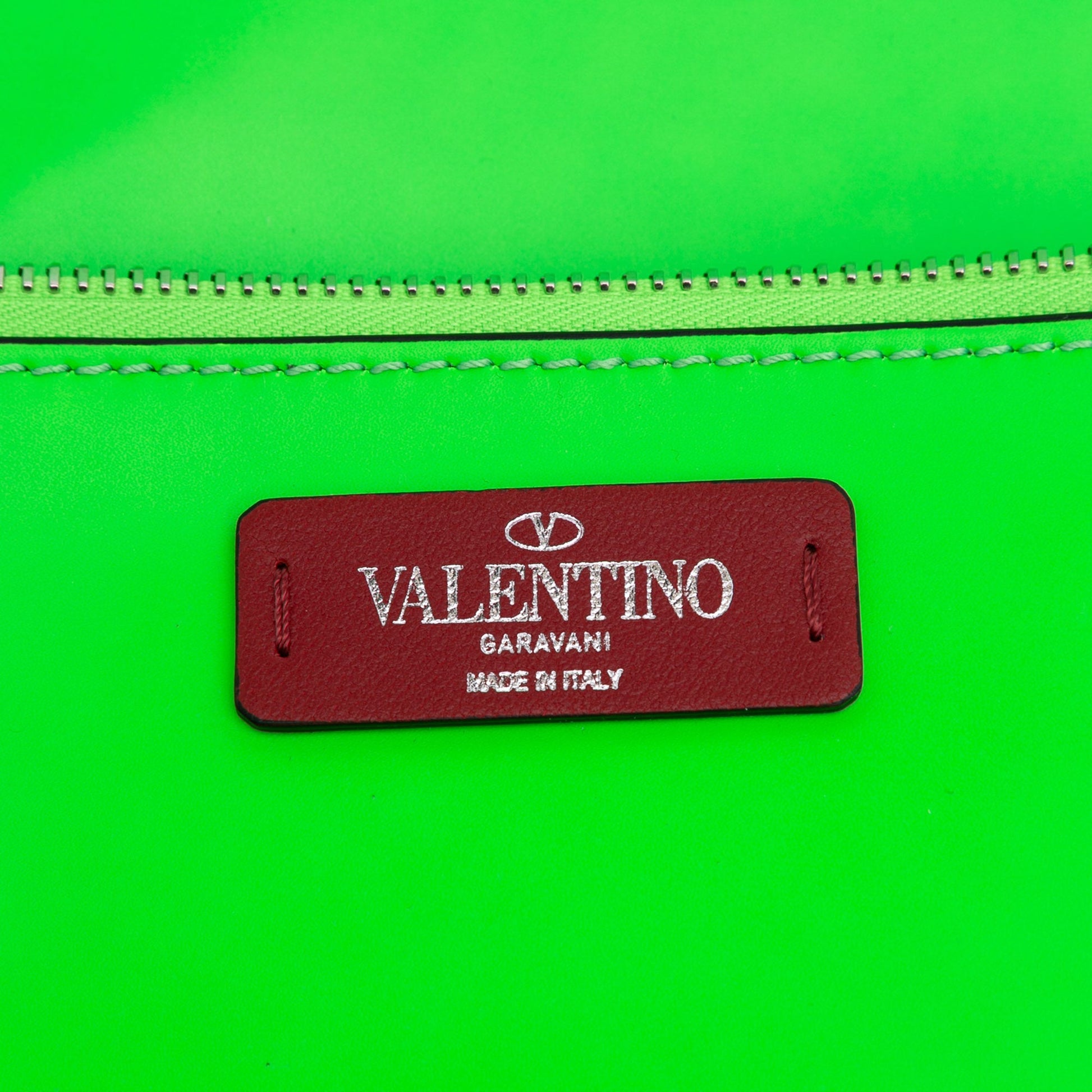 Valentino Leather VLTN Satchel