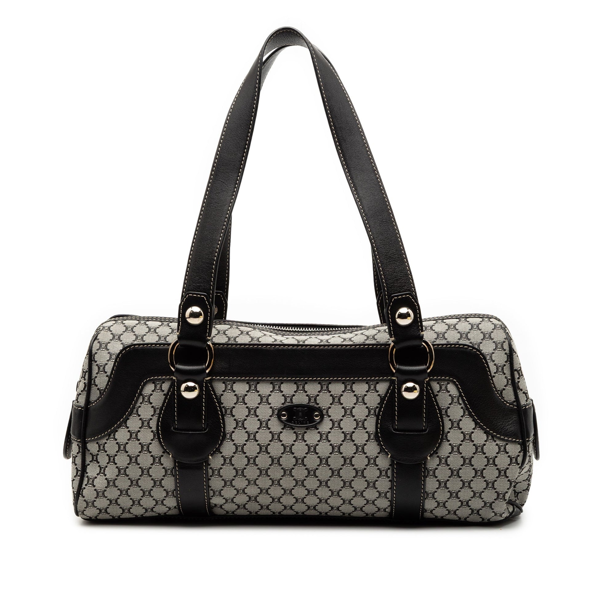 Celine Macadam Canvas Shoulder Bag