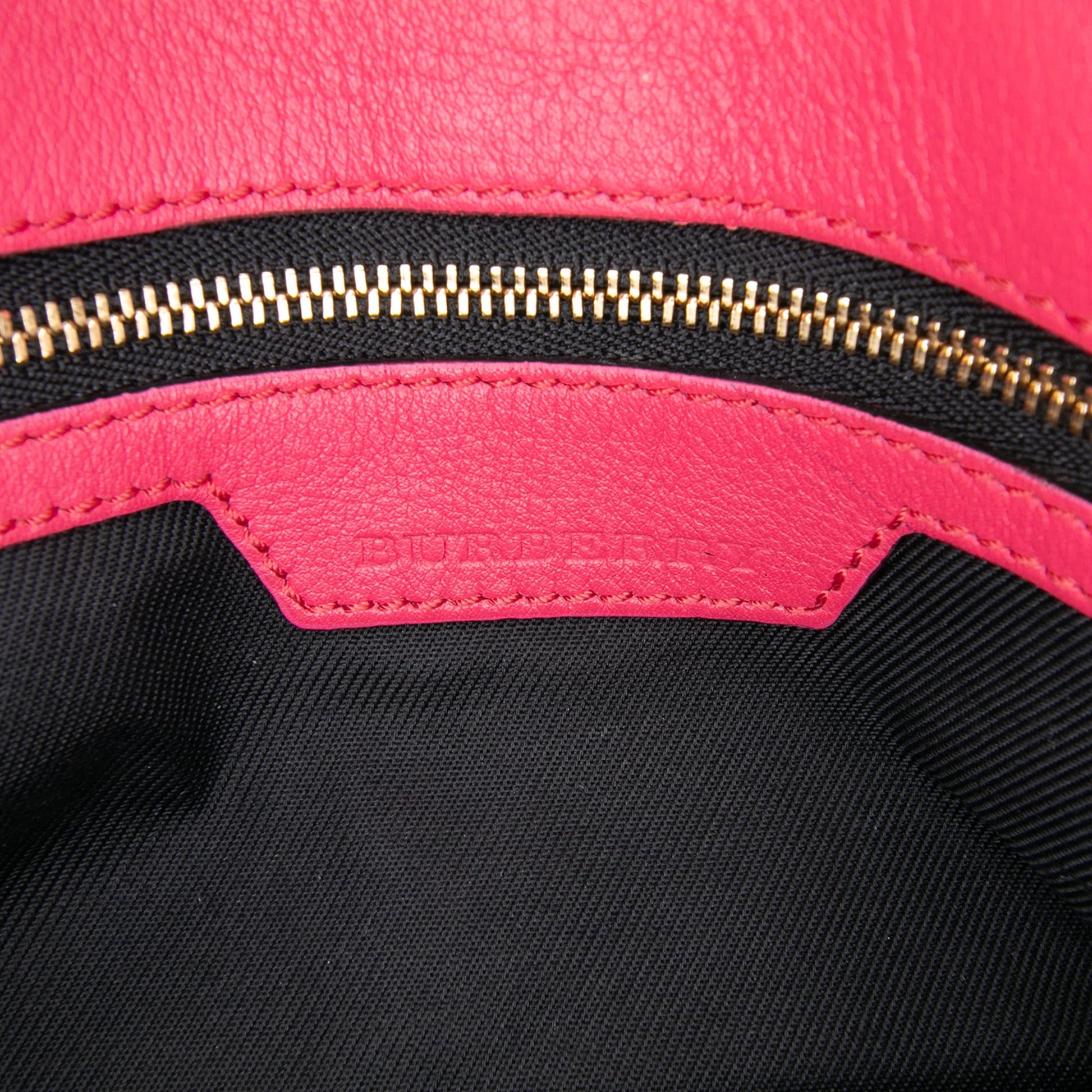 Burberry Haymarket Check Canvas Leah Crossbody