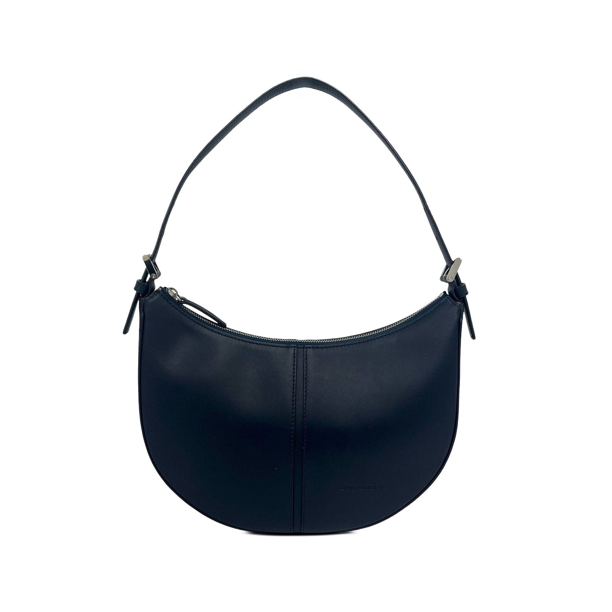 Burberry Leather Hobo — Blue