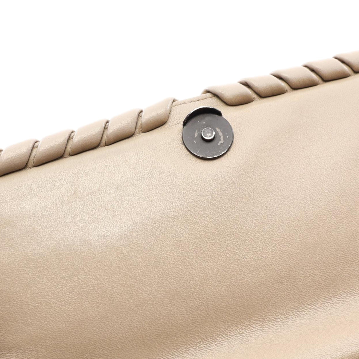 Bottega Veneta Small Nappa Intrecciato Embroidered Olimpia Shoulder Bag — Brown