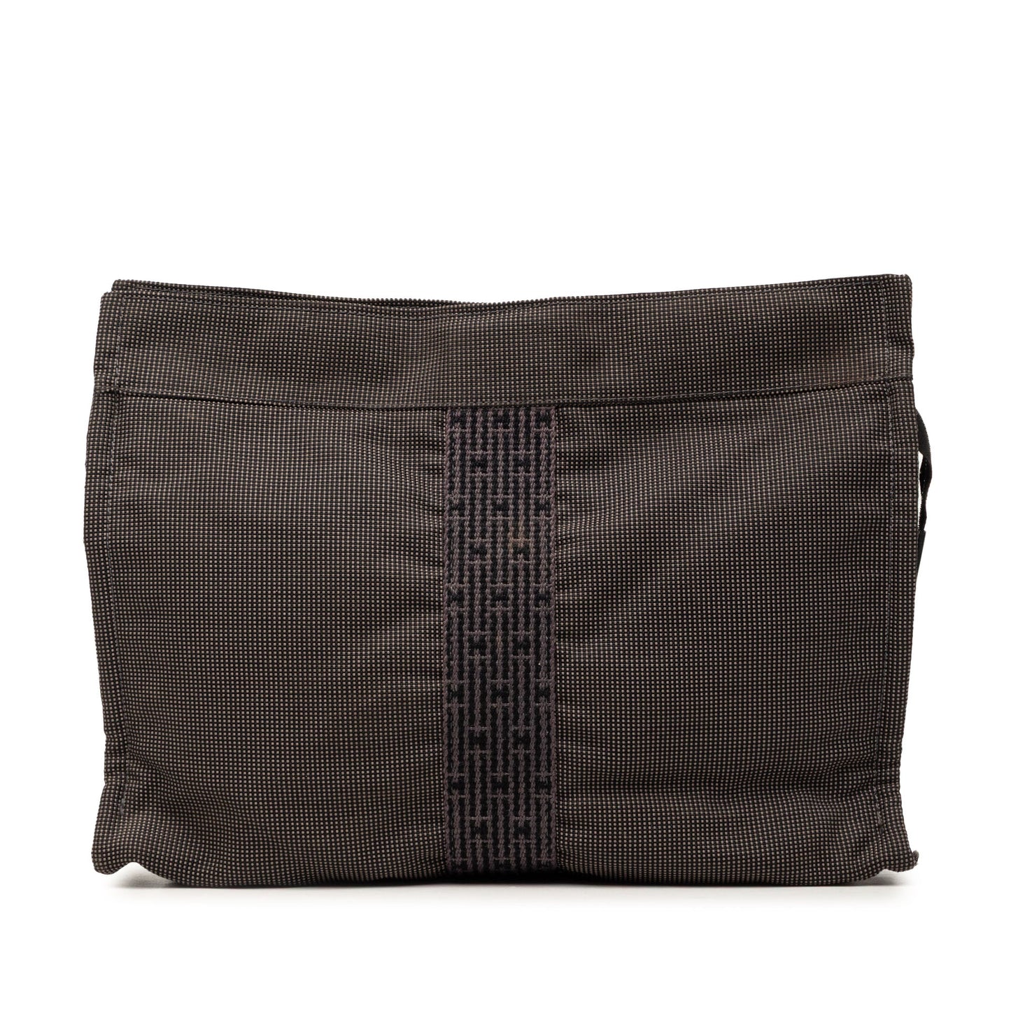 Hermès Canvas Herline Clutch
