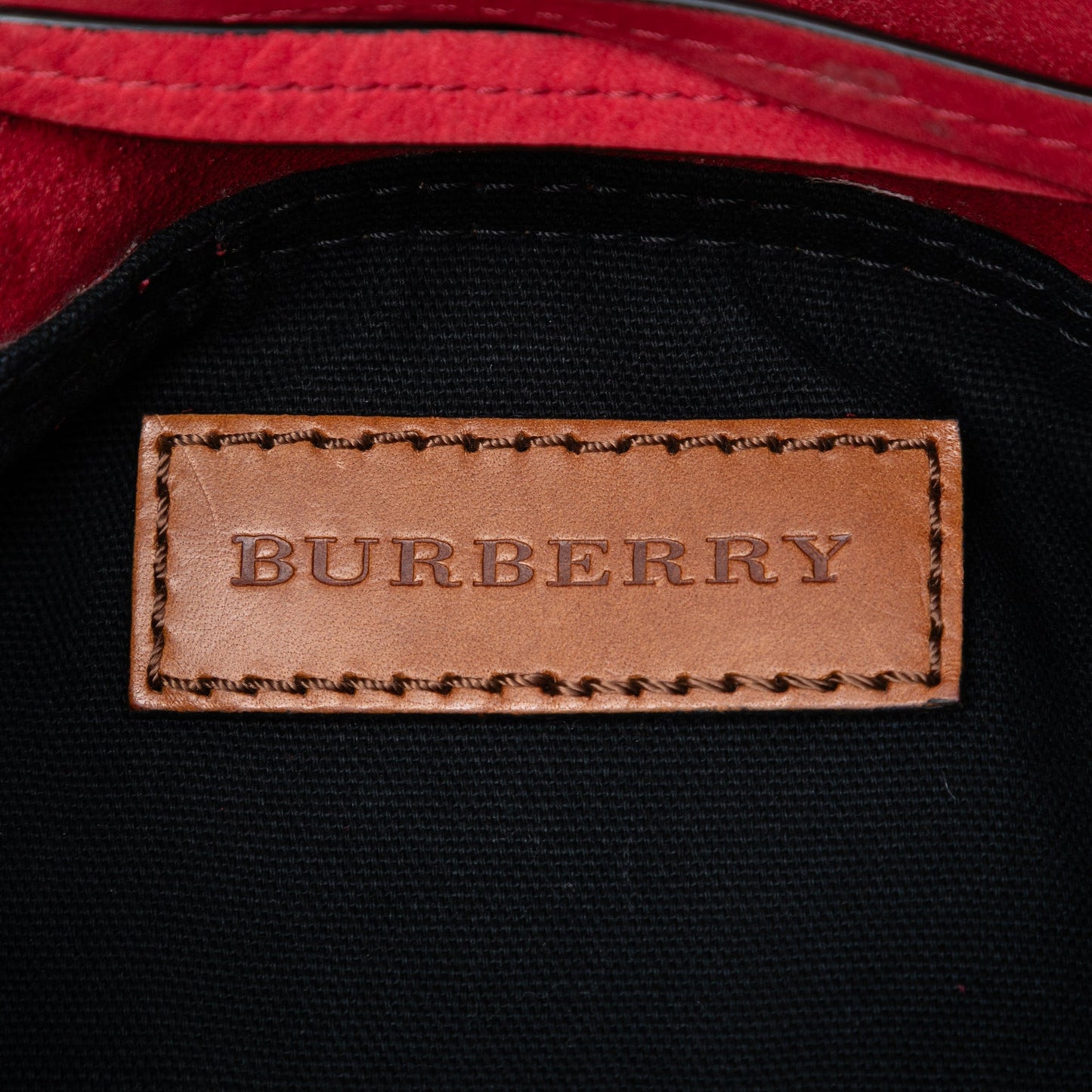 Burberry Small Mega Check Canvas and Suede Fringe Belgrove Bucket Bag