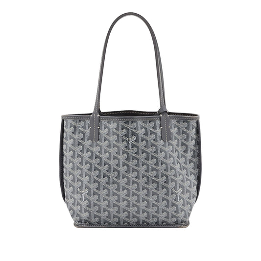 Goyard Mini Goyardine Reversible Anjou — Gray