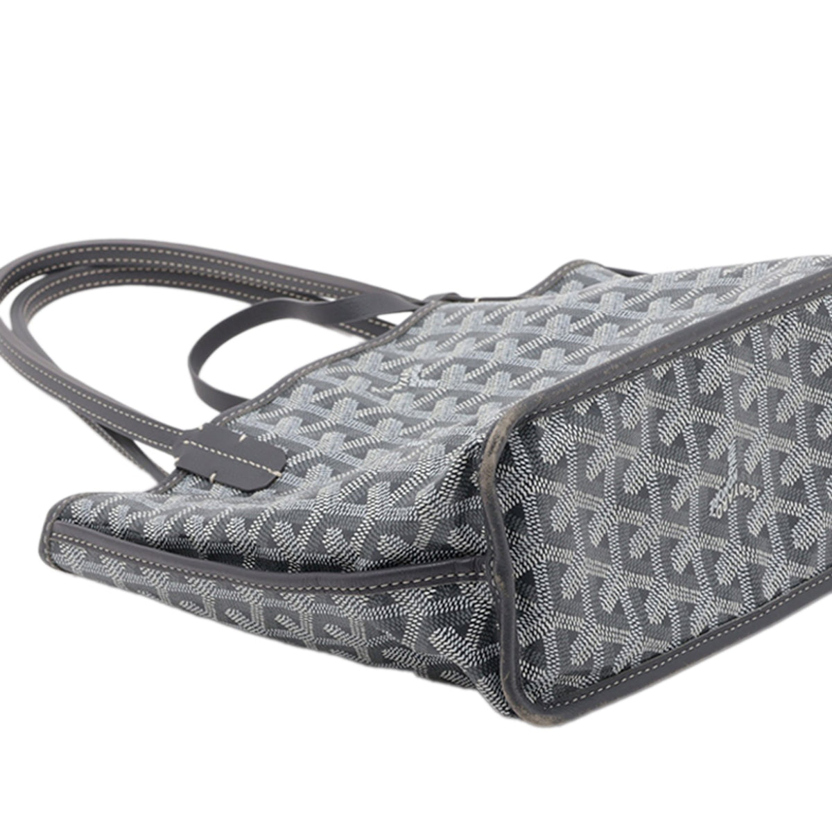 Goyard Mini Goyardine Reversible Anjou — Gray
