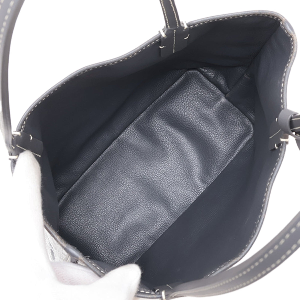 Goyard Mini Goyardine Reversible Anjou — Gray