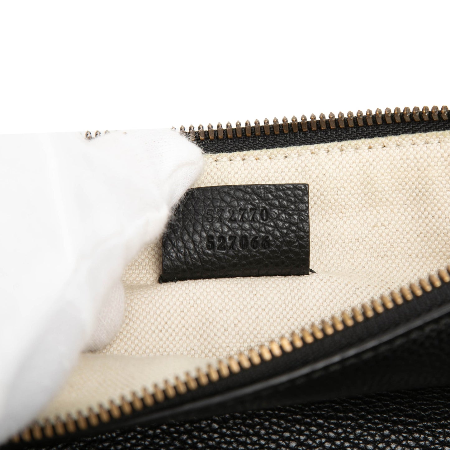 Gucci Leather Logo Clutch