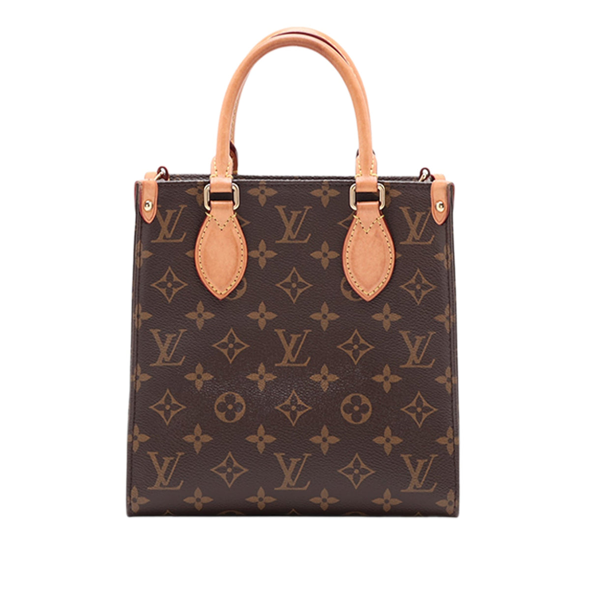 Louis Vuitton Monogram Sac Plat BB — Brown