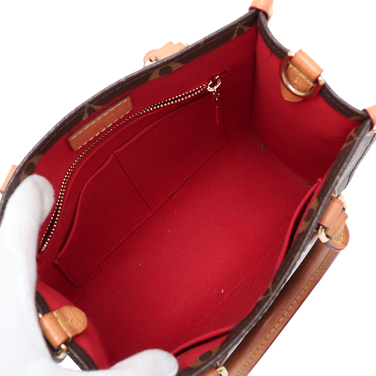 Louis Vuitton Monogram Sac Plat BB — Brown